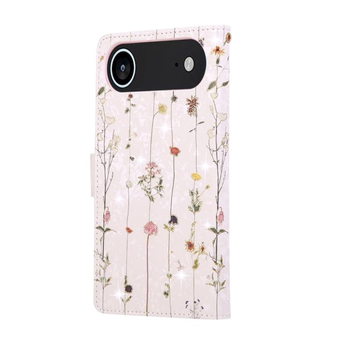 Bild 6, iPhone Air Fodral RFID Läder Små Blommor