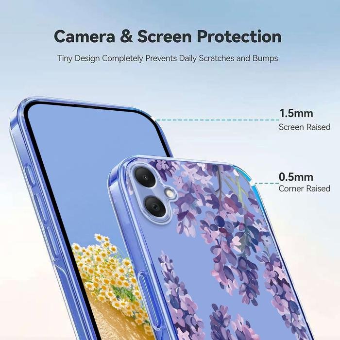Bild 4, Samsung Galaxy A07 4G Skal Med Tryck Blommor