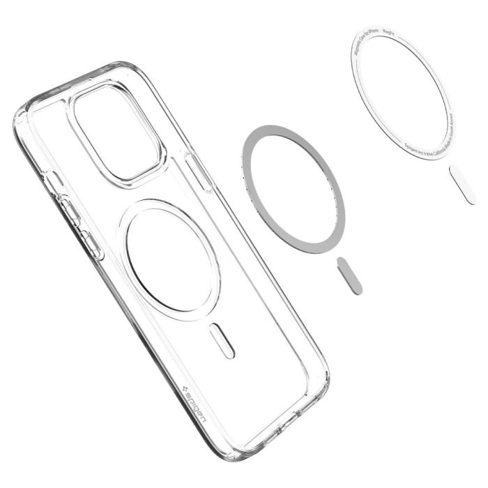 Bild 5, Spigen iPhone 14 Pro Max Skal Ultra Hybrid Mag MagSafe Frost Clear