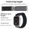 Apple Watch 38/40/41 mm Armband Alpine Pro Loop Svart/Grå