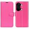 OnePlus Nord 3 5G Fodral Litchi Textur Rosa