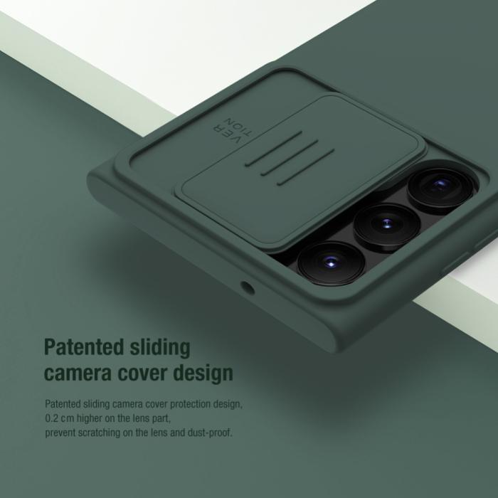 Bild 4, NILLKIN Galaxy S23 Ultra Skal CamShield Soft Silicone Blå