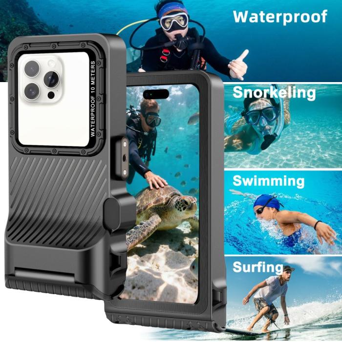 Bild 6, Tech-Protect Universal IPX8 Pro Dykning Vattentätt Fodral