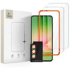 Tech-Protect Galaxy A37 5G 3-PACK Sk&auml;rmskydd / Linsskydd