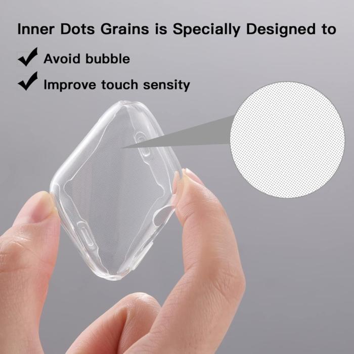 Bild 4, Apple Watch 10 42 mm Skal TPU Transparent