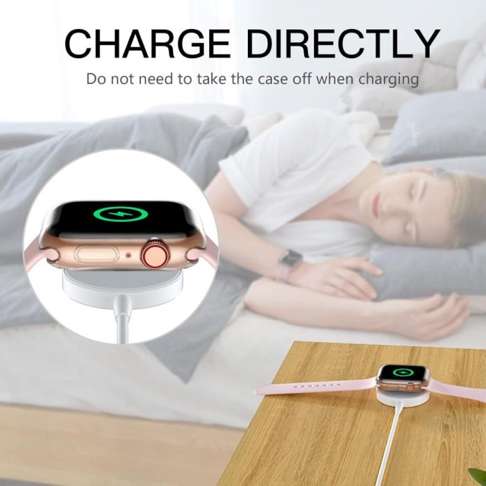 Bild 5, Apple Watch 10 42 mm Skal TPU Transparent