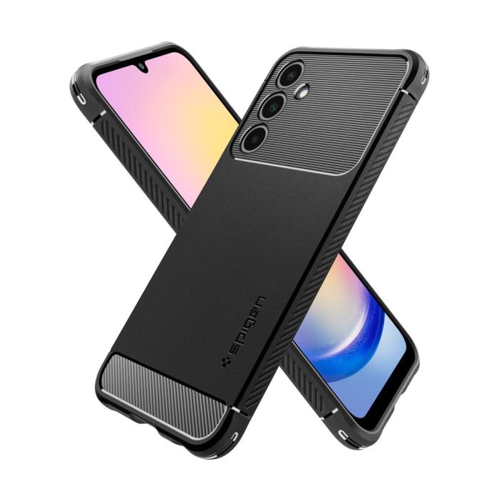 Bild 5, Spigen Galaxy A25 5G Skal Rugged Armor Matt Svart