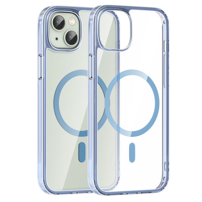 Bild 2, ColorPop iPhone 15 Plus Skal CH MagSafe Transparent/Ljus Blå