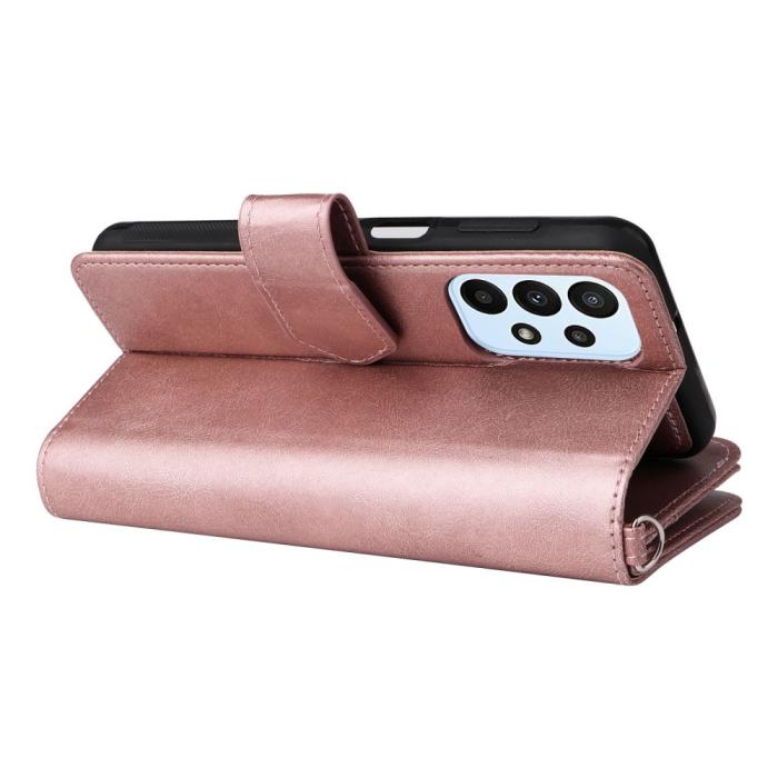 Bild 4, Samsung Galaxy A23 5G 2in1 Magnet Skal / Plånboksfodral Roséguld
