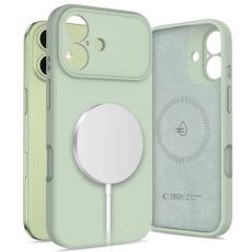 Tech-Protect iPhone 17 Skal MagSafe Silicone Sage