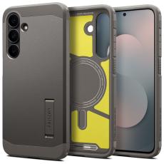 Spigen Galaxy S25 FE Skal MagSage Tough Armor Gunmetal