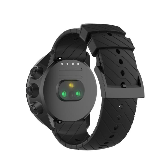 Bild 2, Silikon Armband (24mm) Svart