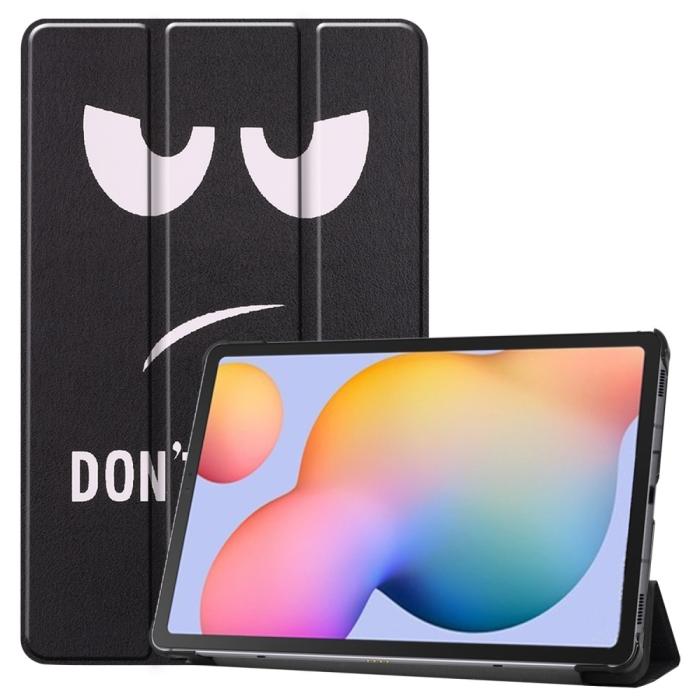 Bild 1, Samsung Galaxy Tab S6 Lite - Tri-Fold Fodral - Dont Touch Me