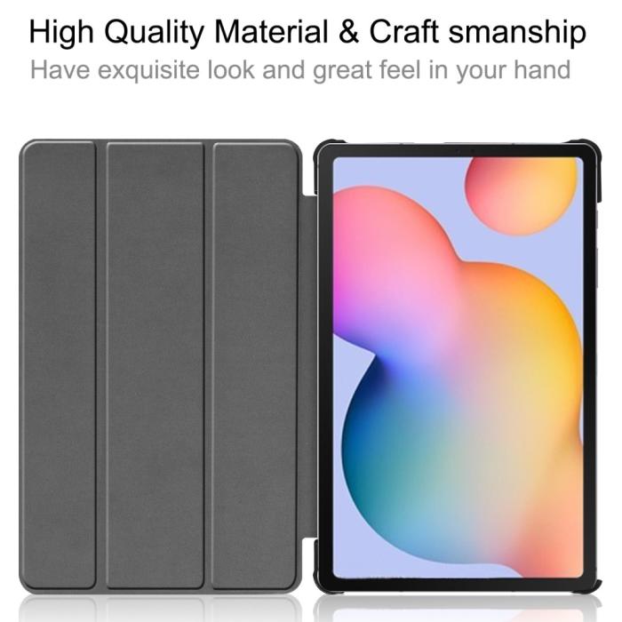 Bild 5, Samsung Galaxy Tab S6 Lite - Tri-Fold Fodral - Brush Painting