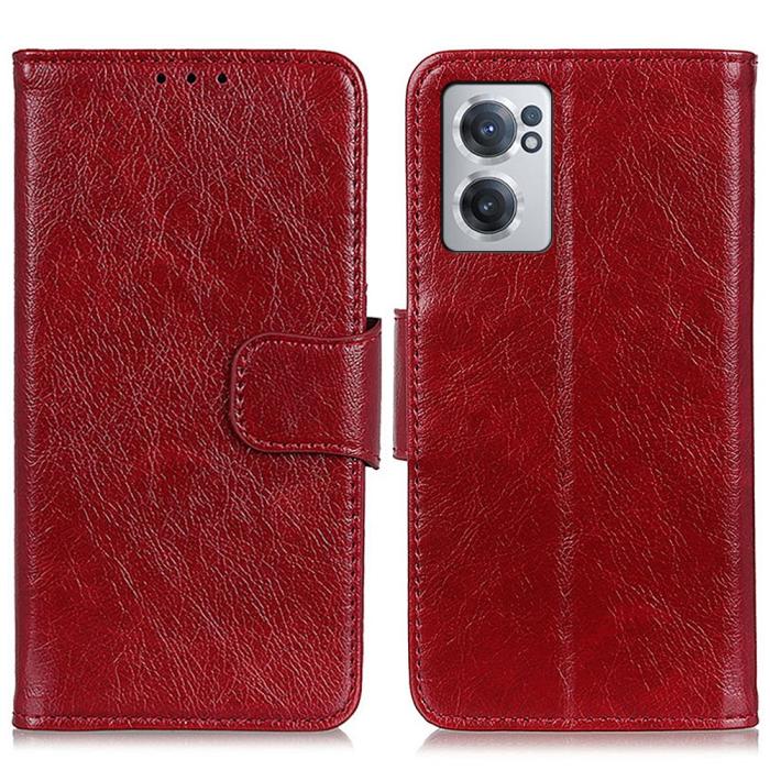 Bild 1, OnePlus Nord CE 2 5G Fodral Split Läder Röd