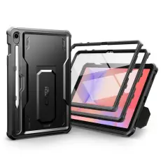 Tech-Protect Galaxy Tab S10 Lite/S10 FE/S9 2-SET Skal Kevlar Pro Svart