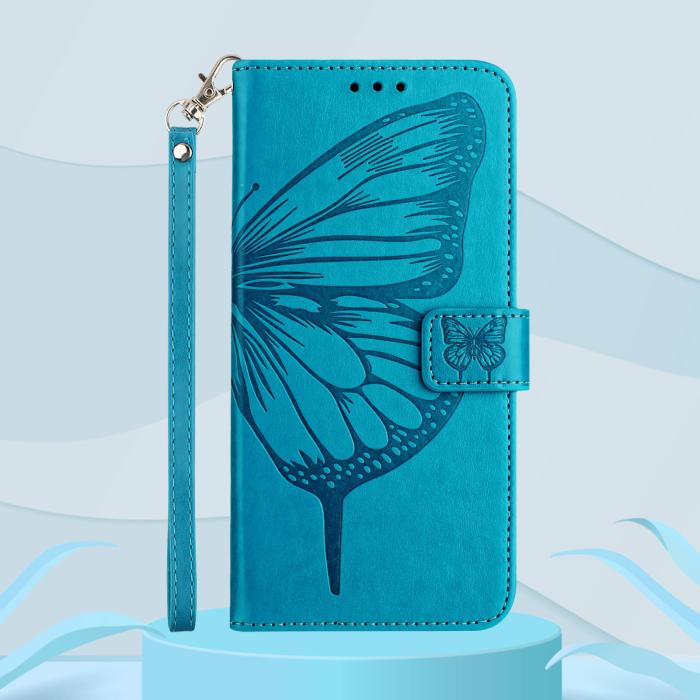 Bild 5, Samsung Galaxy A27 5G Fodral Fjäril Blå
