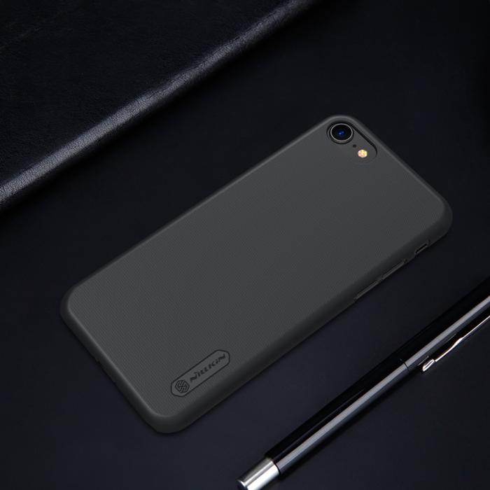 Bild 3, NILLKIN iPhone 7/8/SE Skal Frosted Shield Svart