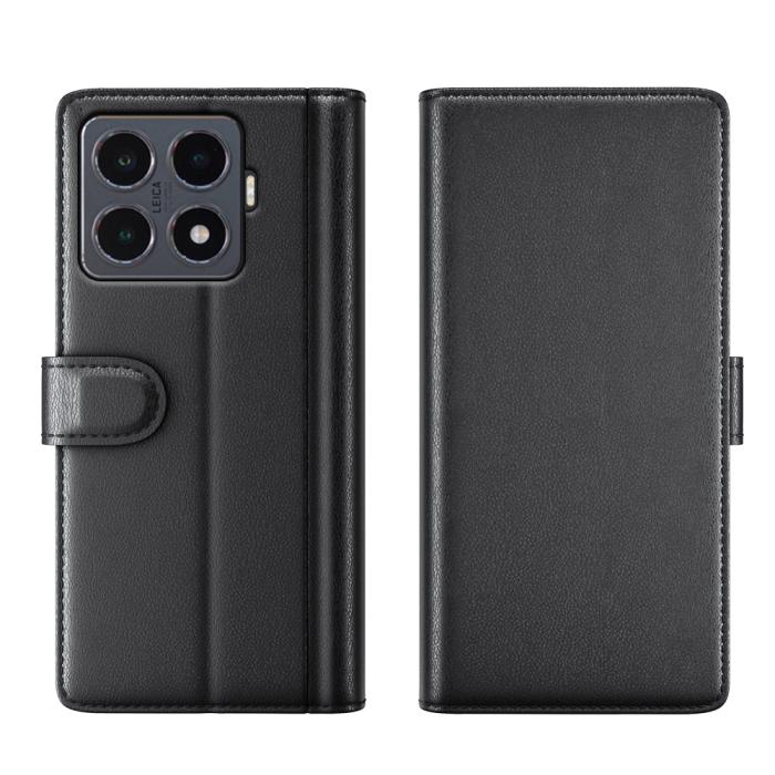 Bild 5, Xiaomi 15T Pro Fodral Premium Äkta Läder Svart