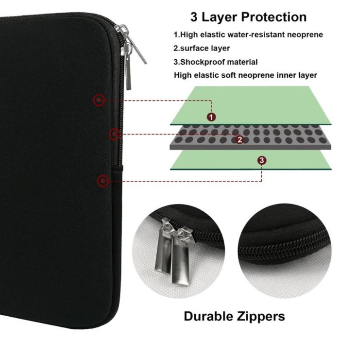 Bild 2, Laptop Neopren Sleeve Väska 11-12