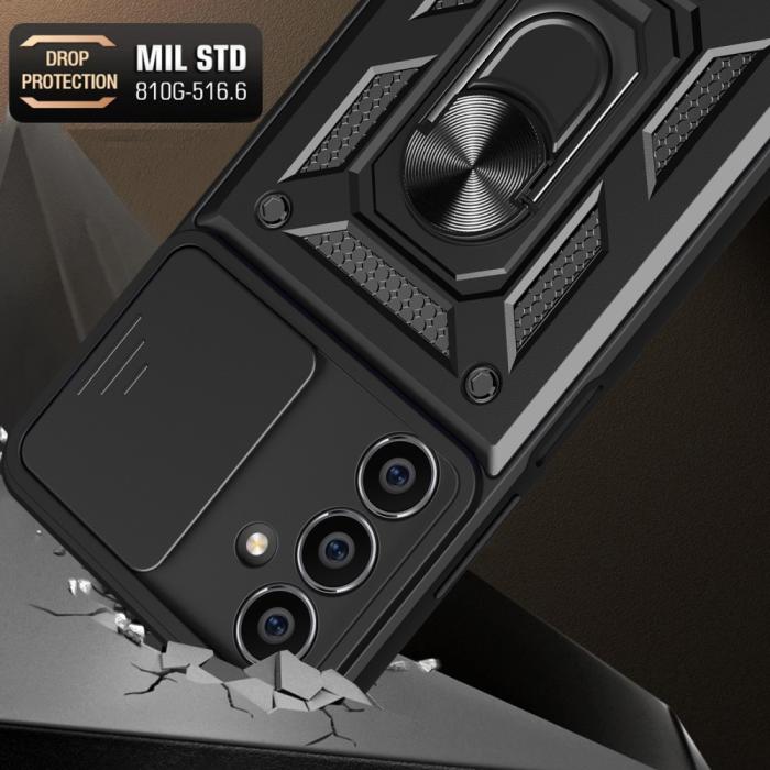 Bild 2, Samsung Galaxy S23 FE Skal CamShield Ring Hybrid Roséguld