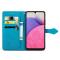 Samsung Galaxy A33 5G Fodral Mandala Läder Blå