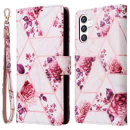 Samsung Galaxy S24 Fodral Marmor Textur Roséguld