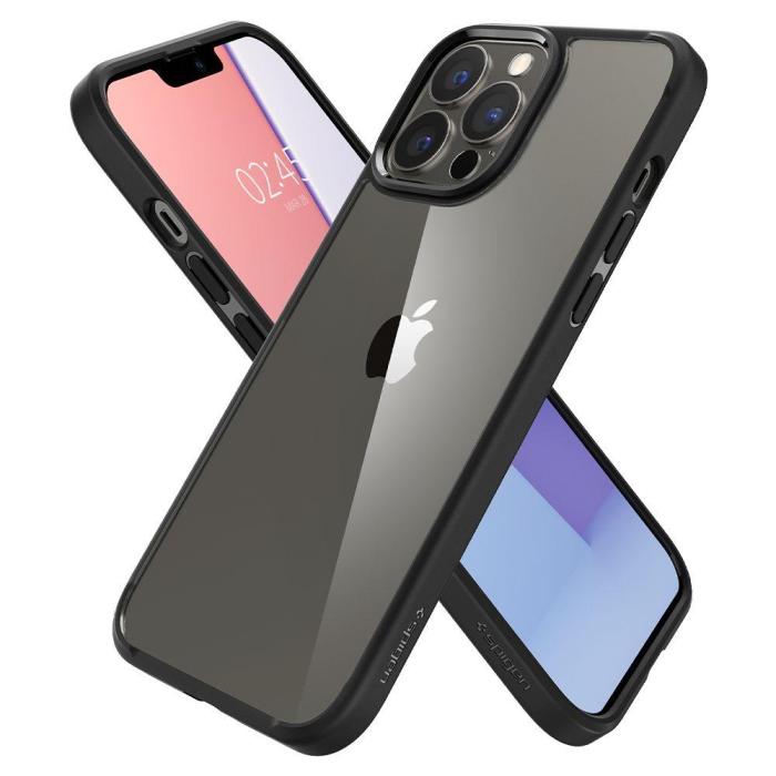Bild 6, Spigen iPhone 13 Pro Skal Ultra Hybrid Matt Svart