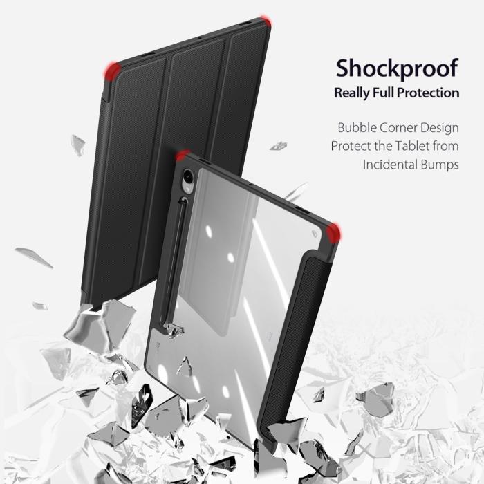Bild 5, DUX DUCIS Galaxy Tab S9 Fodral TOBY Tri-Fold Svart