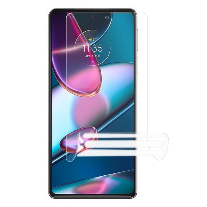 Bild 1, Motorola Edge 30 Pro Skärmskydd TPU Transparent