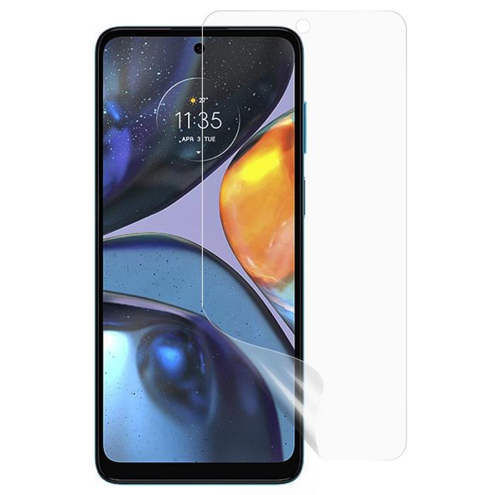 Bild 1, Motorola Moto G22 Skärmskydd PET Transparent