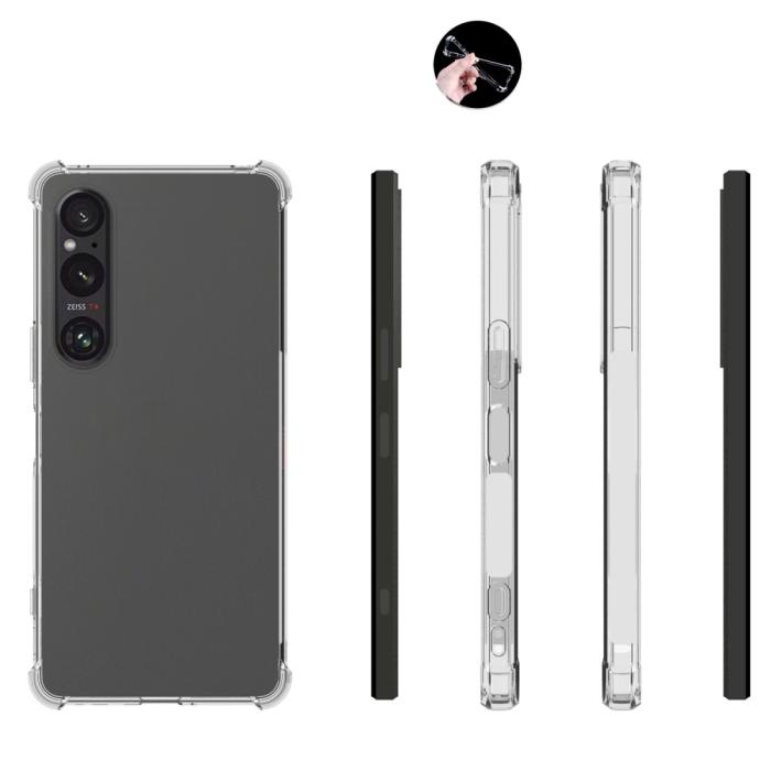Bild 4, Sony Xperia 1 VI Shockproof TPU Skal Transparent