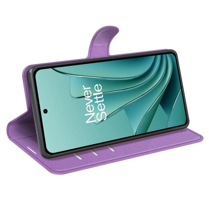 Bild 3, OnePlus Nord 3 5G Fodral Litchi Textur Lila