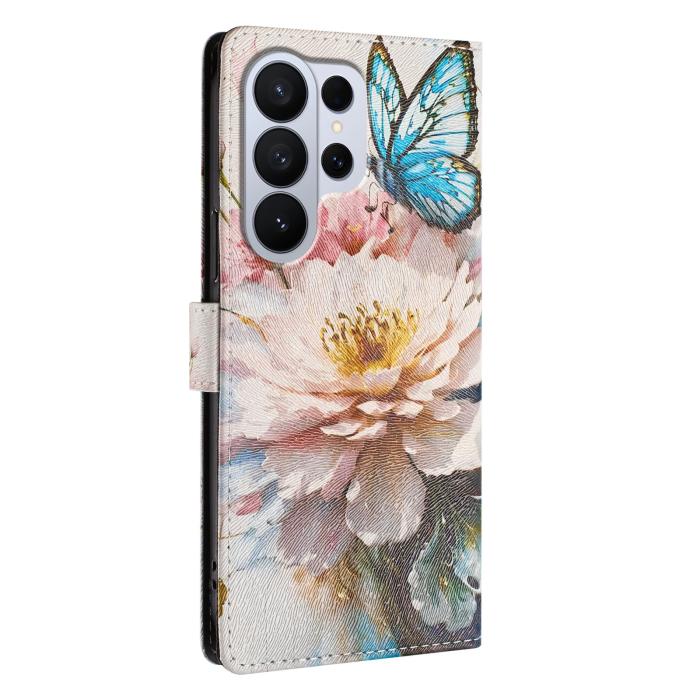 Bild 4, Samsung Galaxy S26 Ultra Fodral Med Tryck Blommor / Fjärilar
