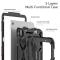 iPad 10.9 2022 Fodral 360° Hybrid Shockproof Kickstand Svart