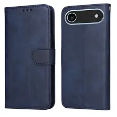 iPhone Air Fodral L&auml;der Bl&aring;