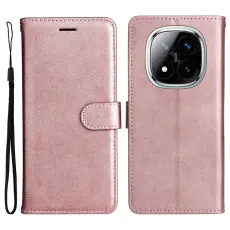 Xiaomi Redmi Note 14 Pro/Pro Plus 5G Fodral Solid L&auml;der
