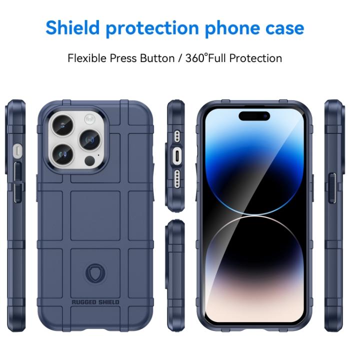 Bild 2, iPhone 15 Pro Skal Robust Blå