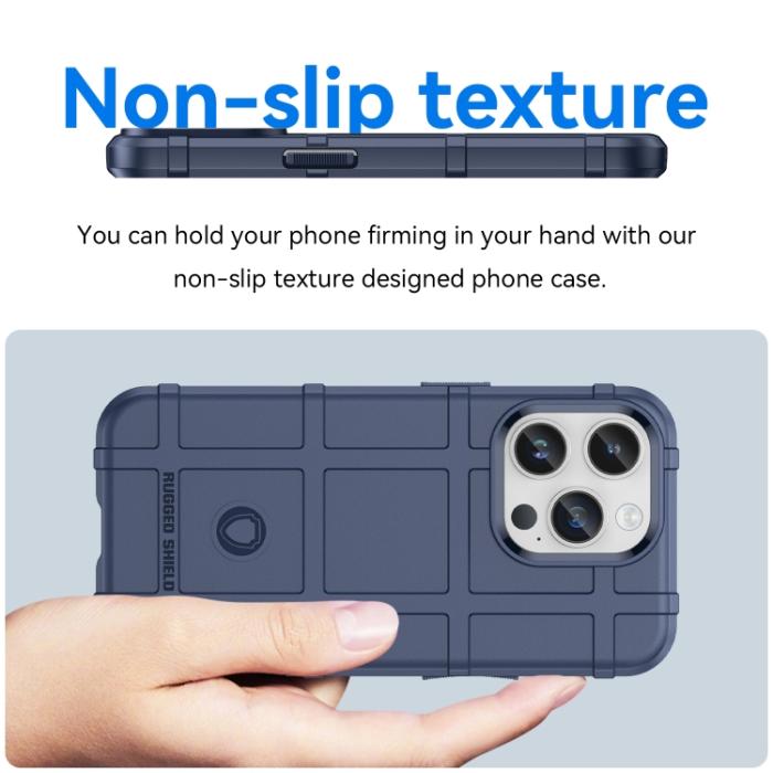 Bild 4, iPhone 15 Pro Skal Robust Blå