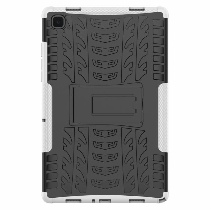 Bild 4, Samsung Galaxy Tab A7 10.4 Skal Rugged Kickstand Armor Vit