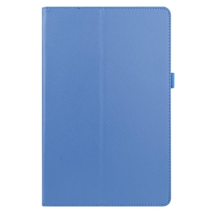 Bild 2, Samsung Galaxy Tab A7 10.4 Fodral Litchi läder Blå
