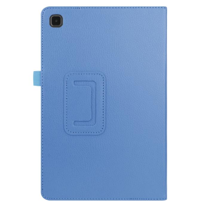 Bild 3, Samsung Galaxy Tab A7 10.4 Fodral Litchi läder Blå