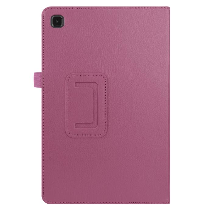 Bild 3, Samsung Galaxy Tab A7 10.4 Fodral Litchi läder Lila