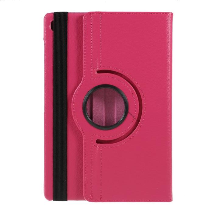 Bild 2, Samsung Galaxy Tab S6 Lite - 360° Rotation Fodral - Rosa