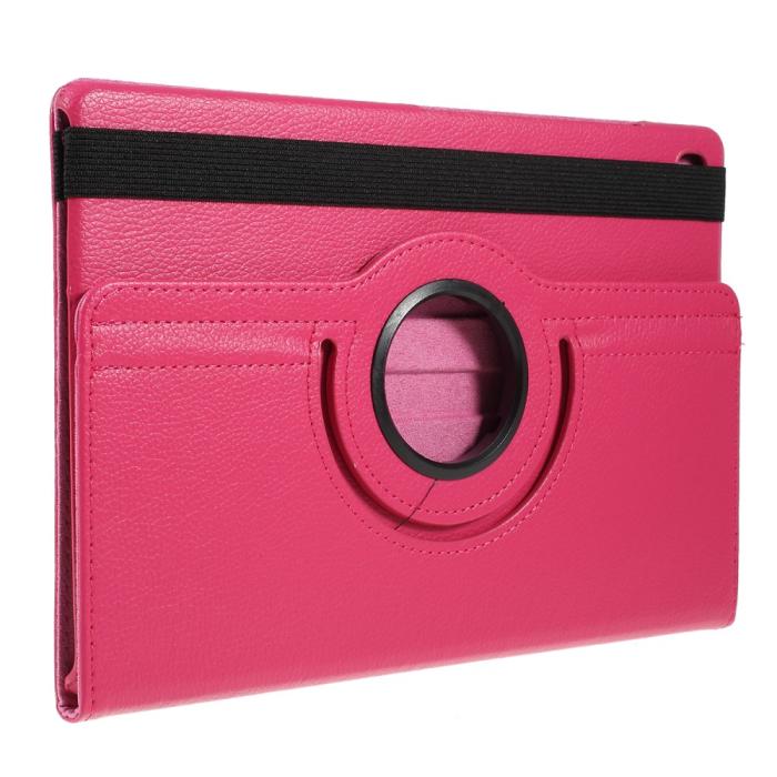 Bild 3, Samsung Galaxy Tab S6 Lite - 360° Rotation Fodral - Rosa