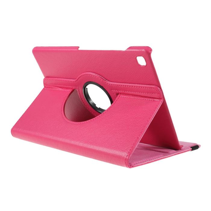 Bild 5, Samsung Galaxy Tab S6 Lite - 360° Rotation Fodral - Rosa