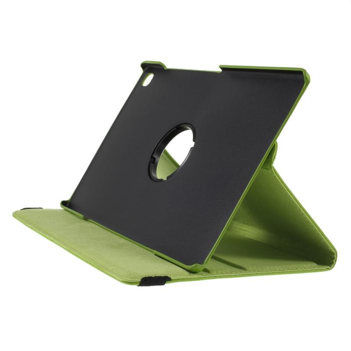 Bild 4, Samsung Galaxy Tab S6 Lite - 360° Rotation Fodral - Grön