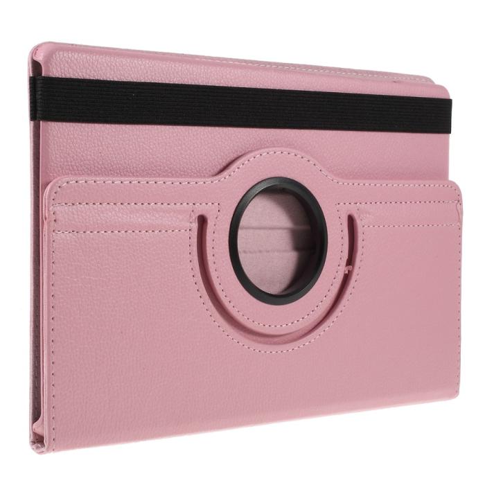 Bild 3, Samsung Galaxy Tab S6 Lite - 360° Rotation Fodral - Ljus Rosa