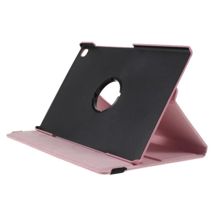 Bild 4, Samsung Galaxy Tab S6 Lite - 360° Rotation Fodral - Ljus Rosa