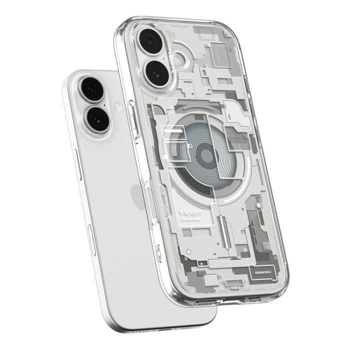 Bild 5, Spigen iPhone 17 Skal MagSafe Ultra Hybrid Zero One Titanium